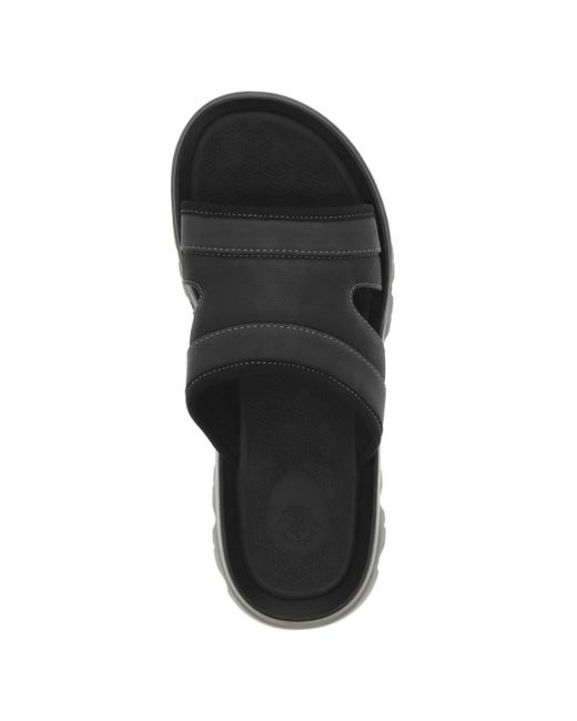 Dockers Black Luis Slip On Sandals for men