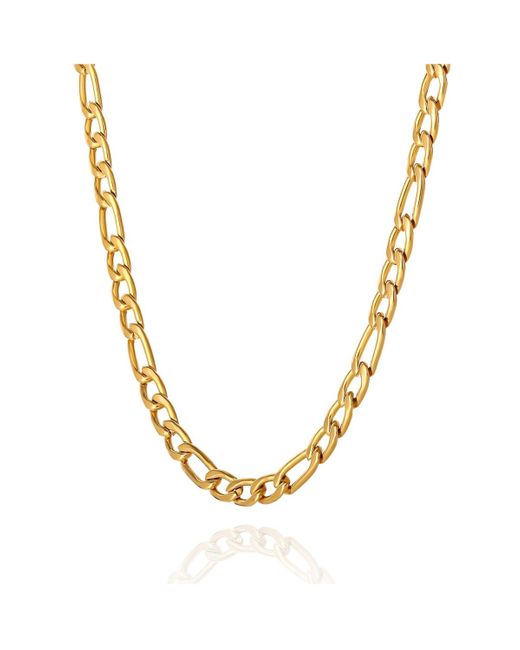 Lucky Brand Metallic Figaro Chain Necklace for men