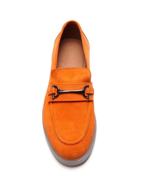 Carlos By Carlos Santana Orange Funkadelic Bit Loafer for men