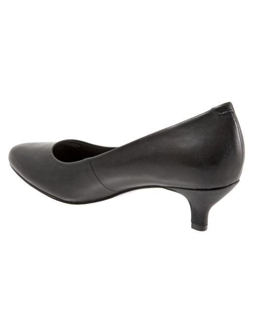Trotters Black Kiera Pump