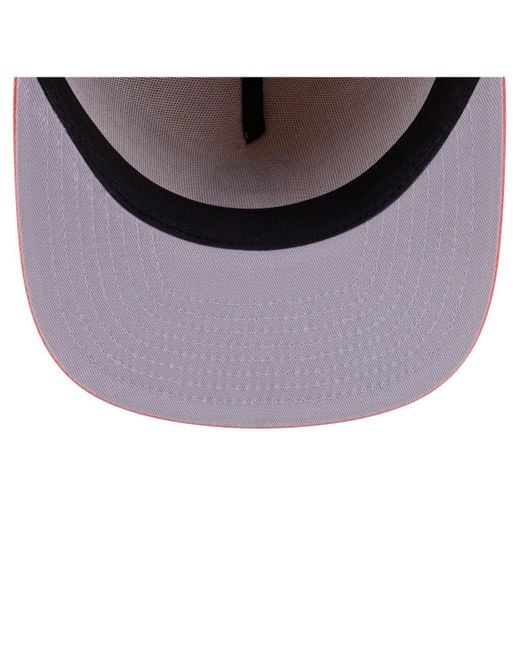 KTZ Pink Light Beige/coral Boston Red Sox Two-tone Color Pack A-frame 59fifty Fitted Hat