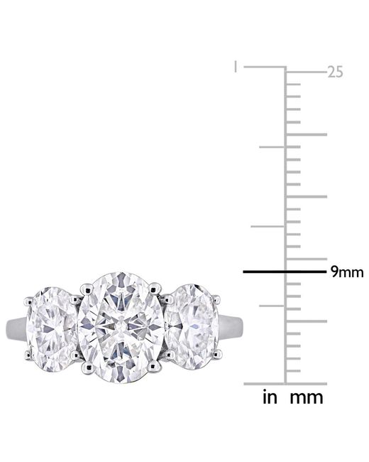 Macy's White Three Stone Ring (4 Ct. T.w.