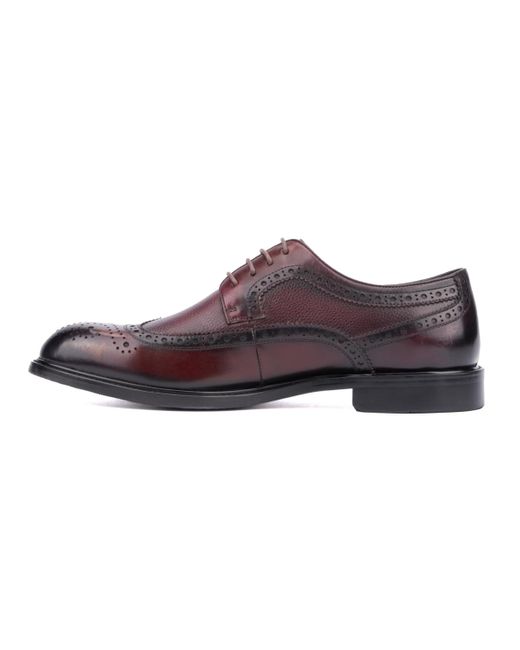 Vintage Foundry Purple Stannis Dress Oxford Shoes for men