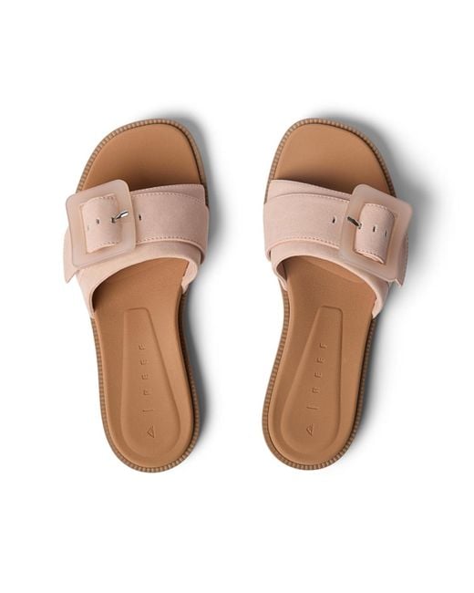 Reef Brown Sunny Emma Slide Sandals