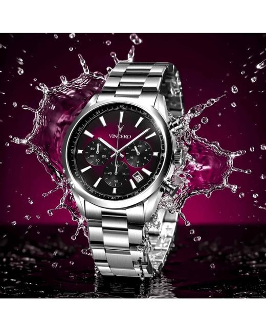 Vincero Metallic Chrono S2 Watch for men