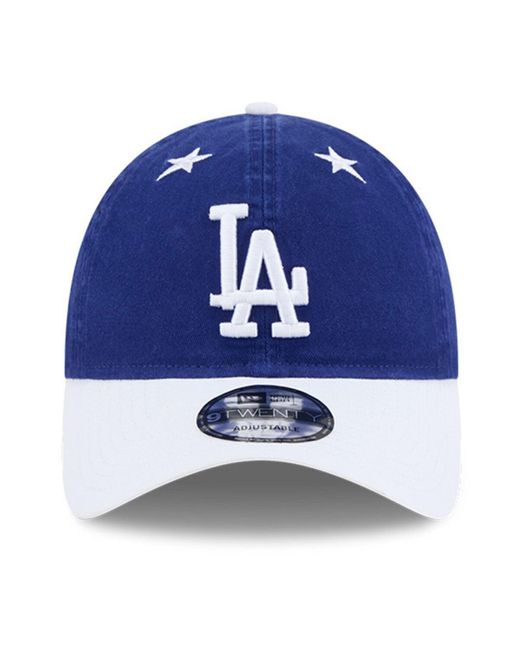 KTZ Blue Royal/white Los Angeles Dodgers 2025 Mlb All-star Game 9twenty Adjustable Hat for men