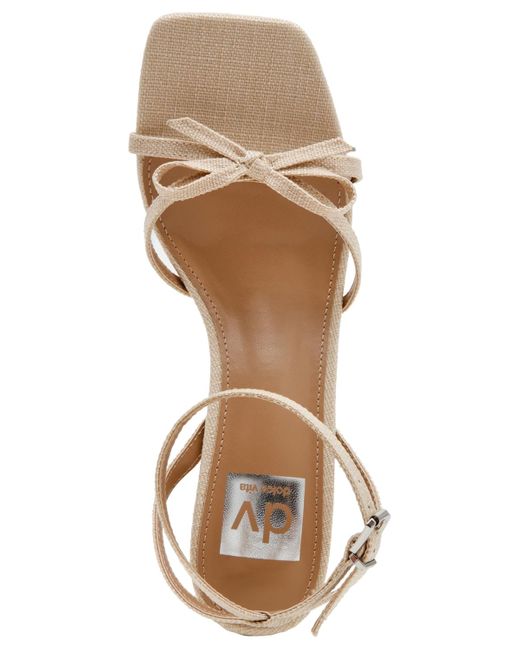 Dolce Vita Metallic Zidane Ankle-strap Bow Dress Sandals