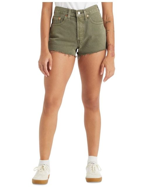Levis 501 button shop fly shorts