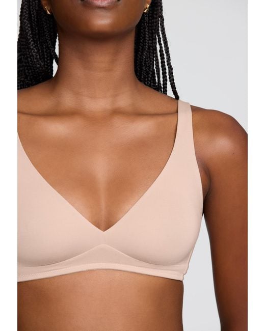CUUP Brown Plus Size The Wireless Plunge