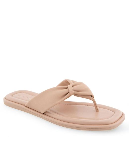Aerosoles Pink Bond Flip Flop Sandals
