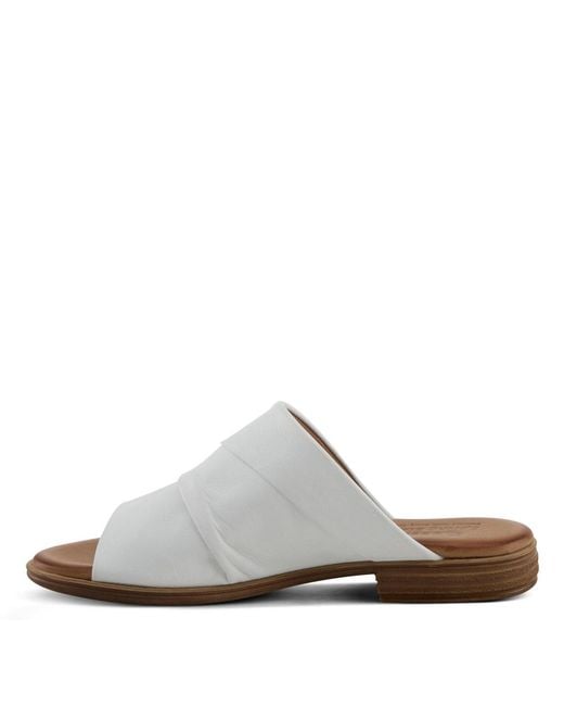 Spring Step White Jaleel Sandal