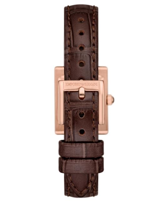 Emporio Armani Multicolor Interchangeable Leather Strap Watch Set