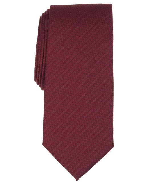 Perry Ellis Purple Classic Solid Pattern Tie for men