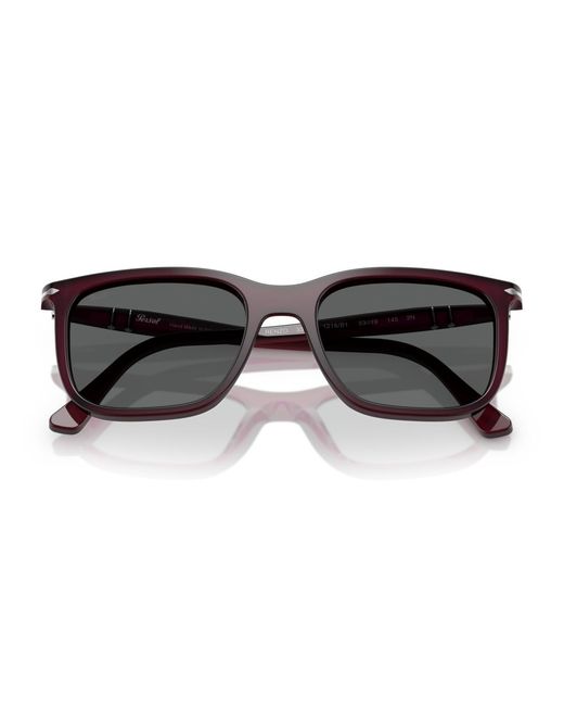 Persol Black Round Renzo Sunglasses