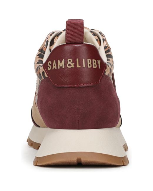 Sam & Libby Pink Randal Lace Up jogger Sneakers