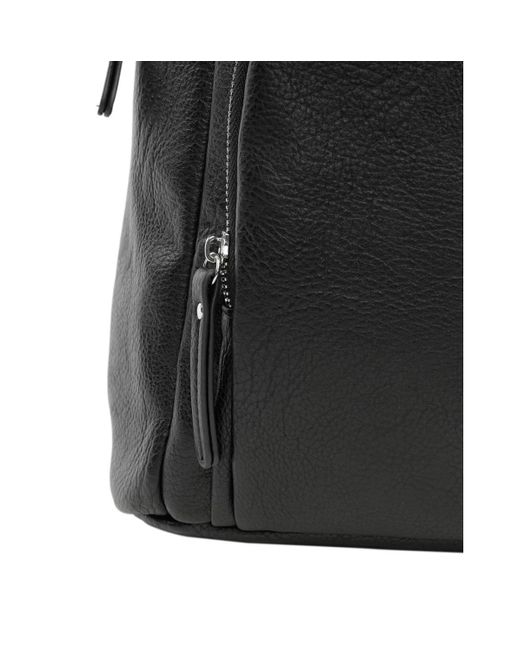 Urban Originals Black Focus Faux Leather Backpack