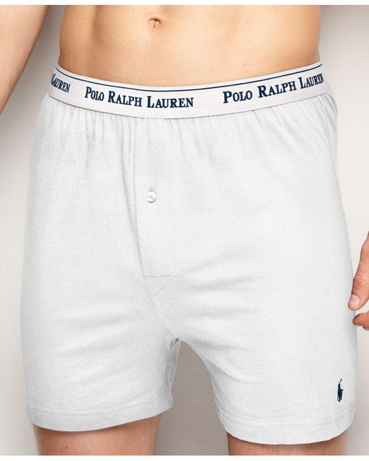 polo ralph lauren classic cotton knit boxer