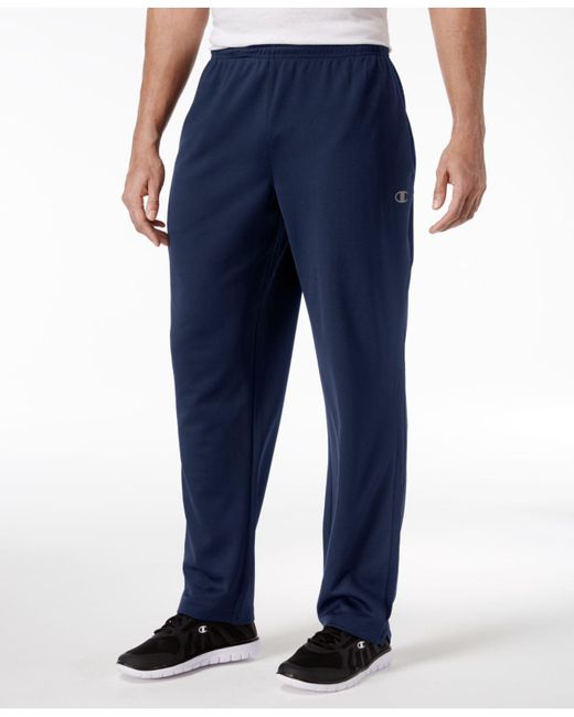 champion men's double dry select training pants