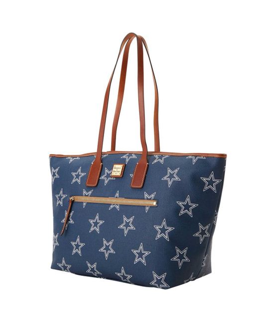 Dooney Bourke Dallas Cowboys Sporty Monogram Large Zip Tote Bag