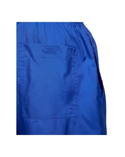 Nike Blue Club Flow Relaxed-fit 6" Drawstring Shorts for men