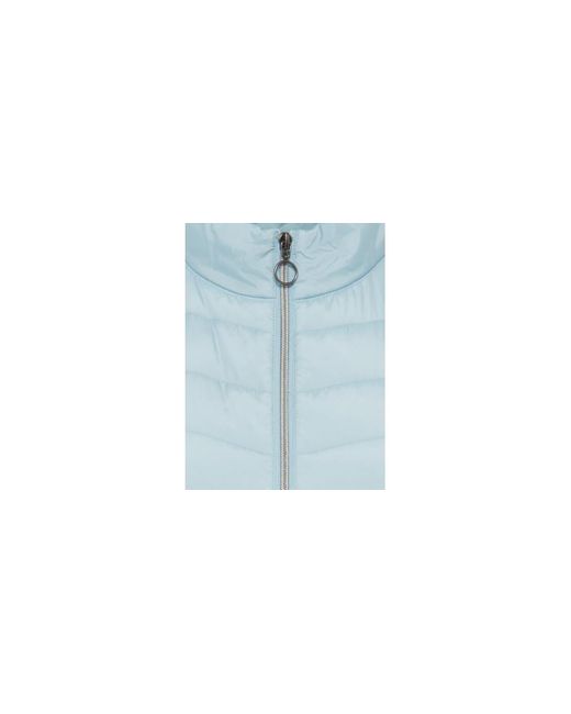 Olsen Blue Mixed Media Jacket