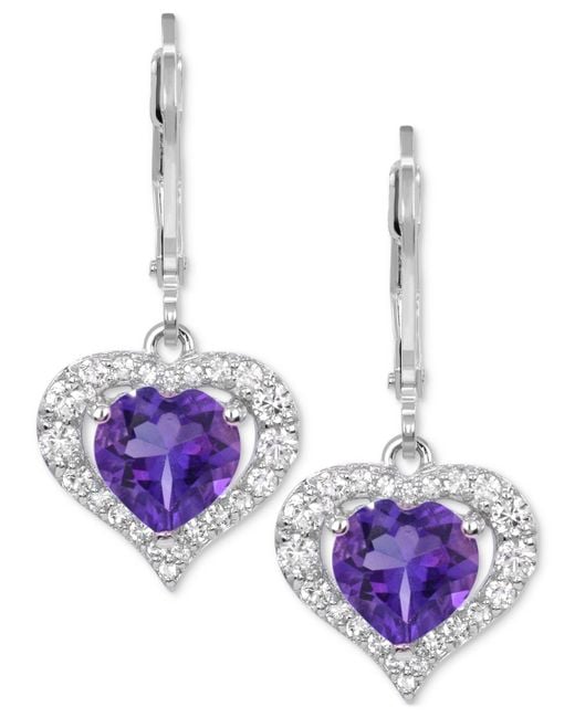 Macy's Purple Lab-grown Pink Sapphire (2-7/8 Ct. T.w