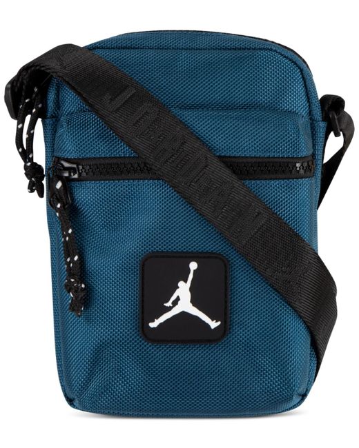Nike Blue Rise Crossbody Logo Bag for men
