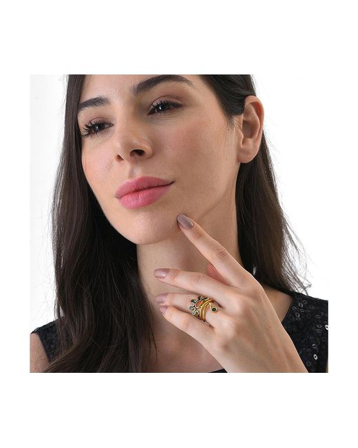 SOH Metallic Sun Finger Ring