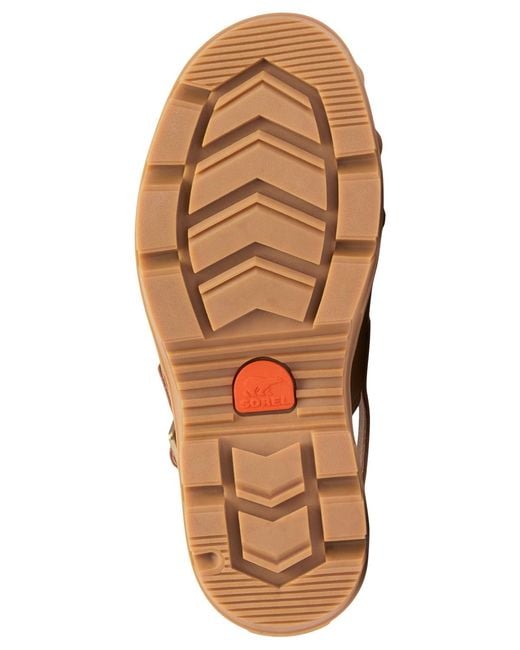 Sorel Brown Roamn Studded Slip On Clogs