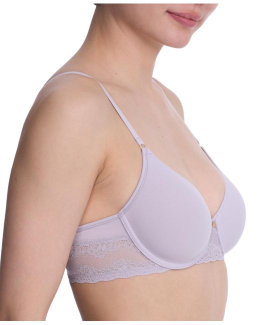 Natori Purple Bliss Perfection Contour Underwire Bra 721154