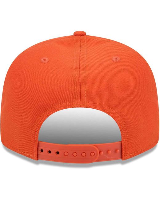 KTZ Orange Cincinnati Bengals Independent 9fifty Snapback Hat for men