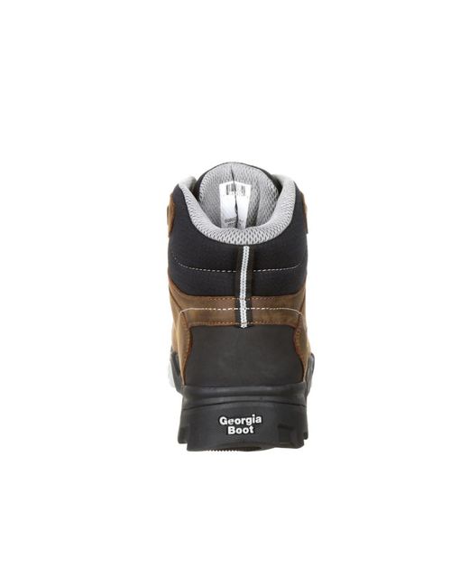 Georgia Boot Brown Amplitude Composite Toe Waterproof Work Boot for men