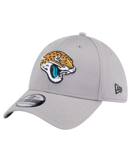 KTZ Gray Jacksonville Jaguars Active 39thirty Flex Hat for men