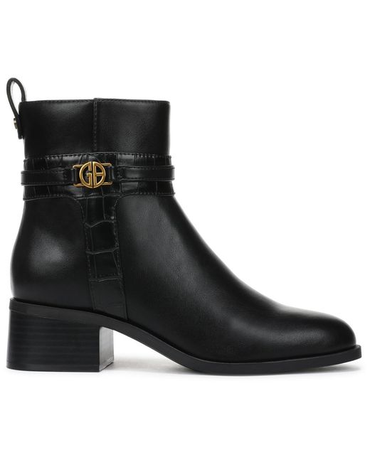 Giani Bernini Black Mansonn Round Toe Booties