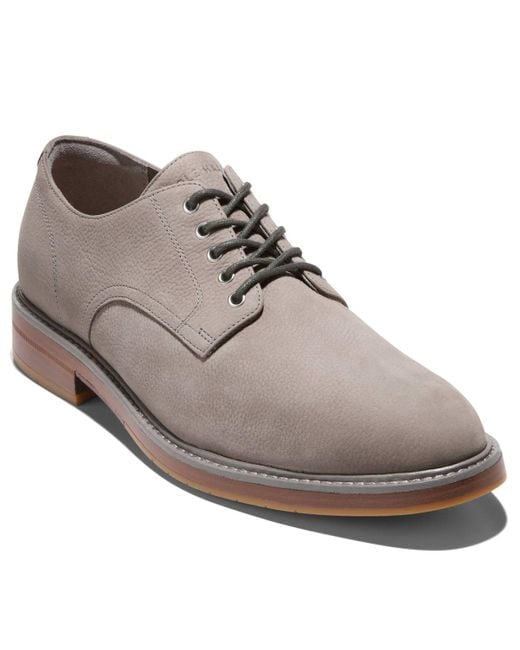 Cole Haan Gray Judson Grand Plain Toe Oxford for men