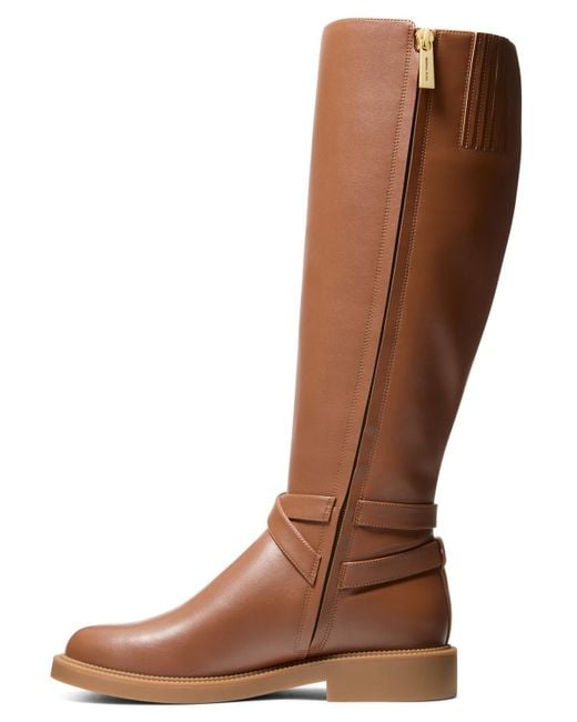 Michael Kors Brown Mandy Knee High Boots