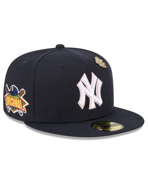 KTZ Blue New York Yankees 2025 Big League Chew 59fifty Fitted Hat for men
