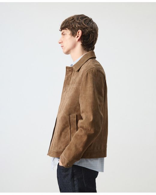 Mango Multicolor Leather Pockets Jacket for men