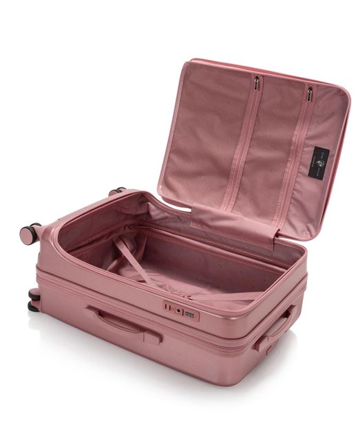 Heys Pink Hey's Ez Fashion Hardside 26" Check-in Spinner luggage
