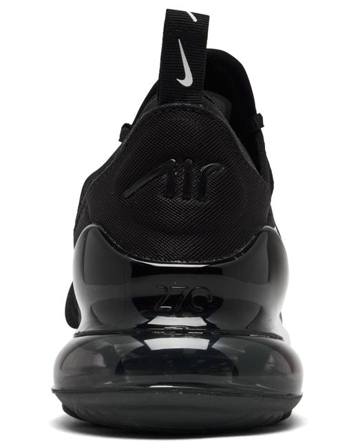 Nike Air Max 270 Casual Sneakers From Finish Line in Black | Lyst