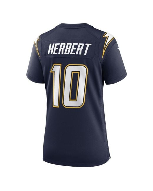 Nike Blue Justin Herbert Los Angeles Chargers Alternate Super Chargers Game Jersey