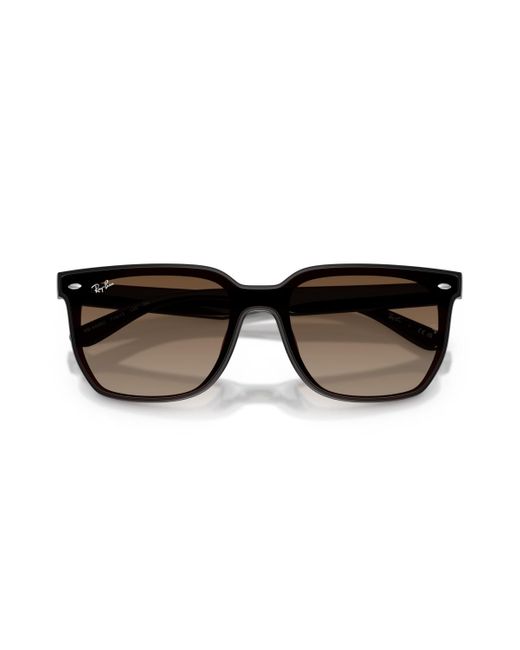 Ray-Ban Brown Square Sunglasses