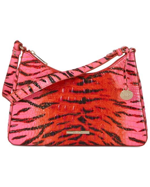 Brahmin Esme Ombre Melbourne Leather Shoulder Bag in Pink Lyst