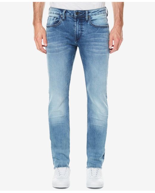 Buffalo David Bitton Slim Fit Ash-x Stretch Jeans in Blue for Men | Lyst  Canada