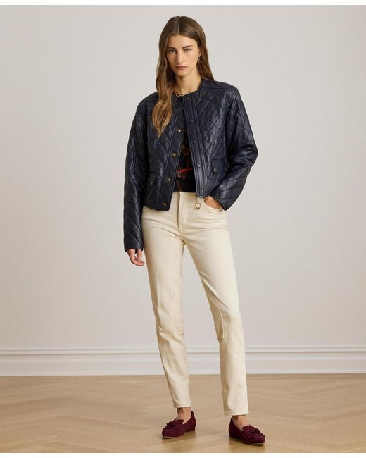 Ralph Lauren Multicolor High-rise Skinny Ankle Jeans