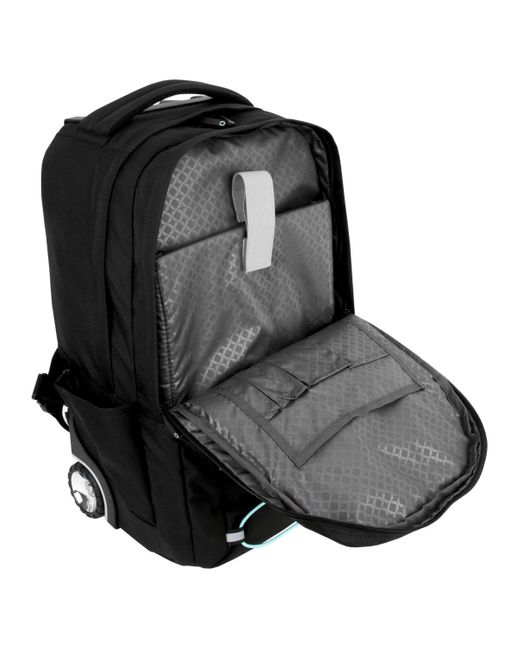 J World Black Lash Wheeled Backpack