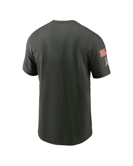 Nike Green San Francisco 49ers Big Tall 2025 Salute To Service Sideline Edge Dri-fit T-shirt for men