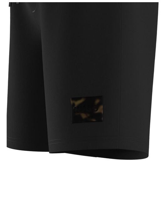 Boss Black Drawstring Shorts for men