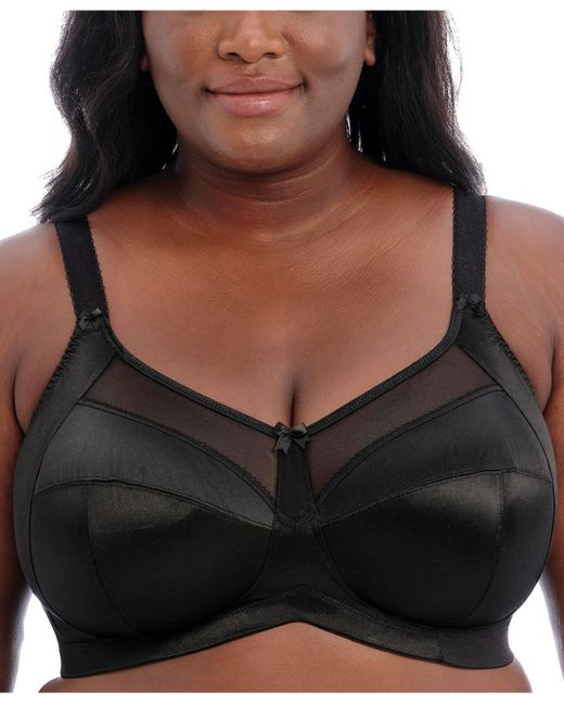 Goddess Plus Size Keira Wireless Bra In Black Lyst