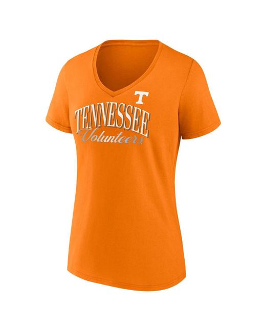 Fanatics Orange Tennessee Volunteers Fundamentals Script Foil T-shirt